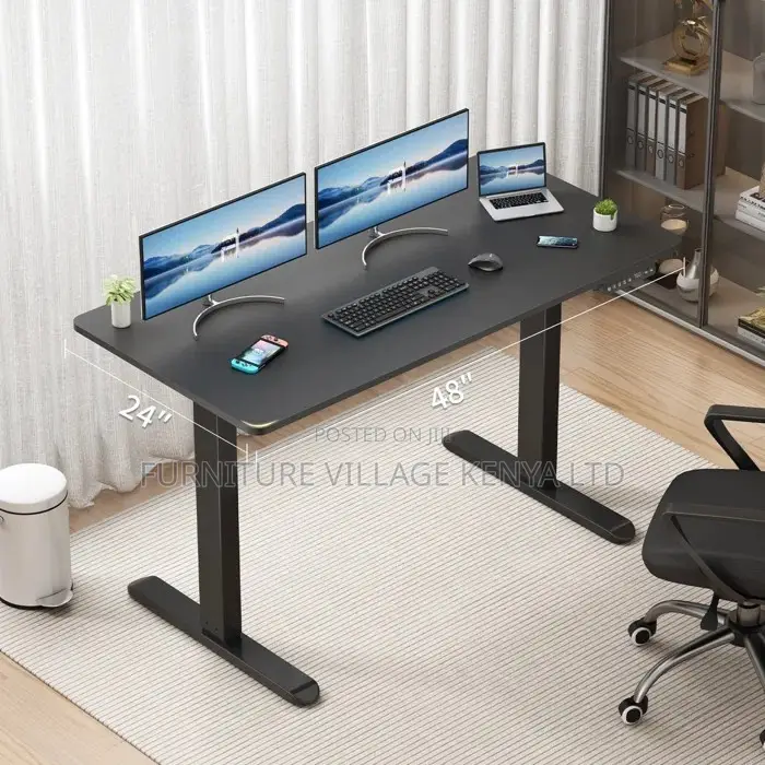 Office Desk; 160cm Height Adjustable Electric Standing Desk