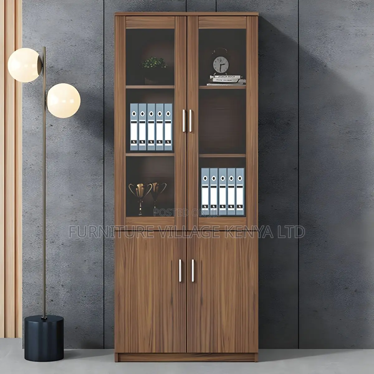 Office Cabinet; Modern Wood Office Storage Cabinet