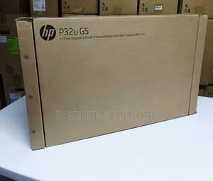 Hp P32u G5 QHD Usb-C, 32 Inch Monitor