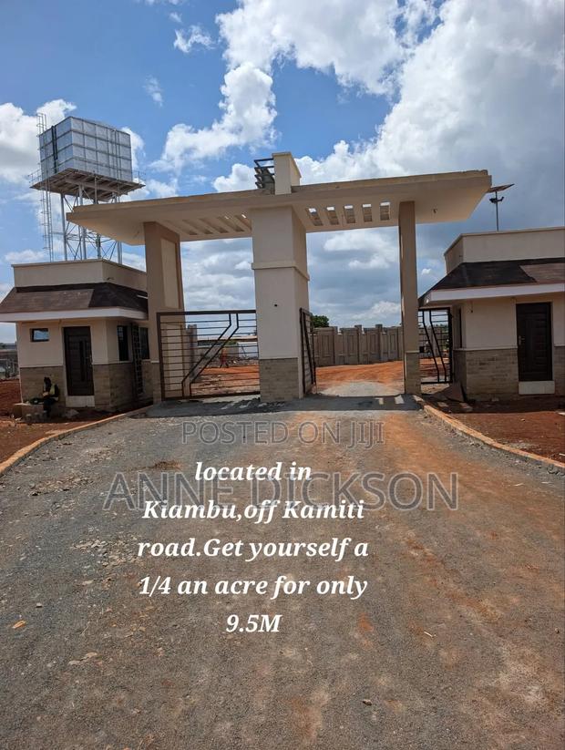 1/4 Acre Plots for Sale in Kiambu,Kamiti Road . - main view