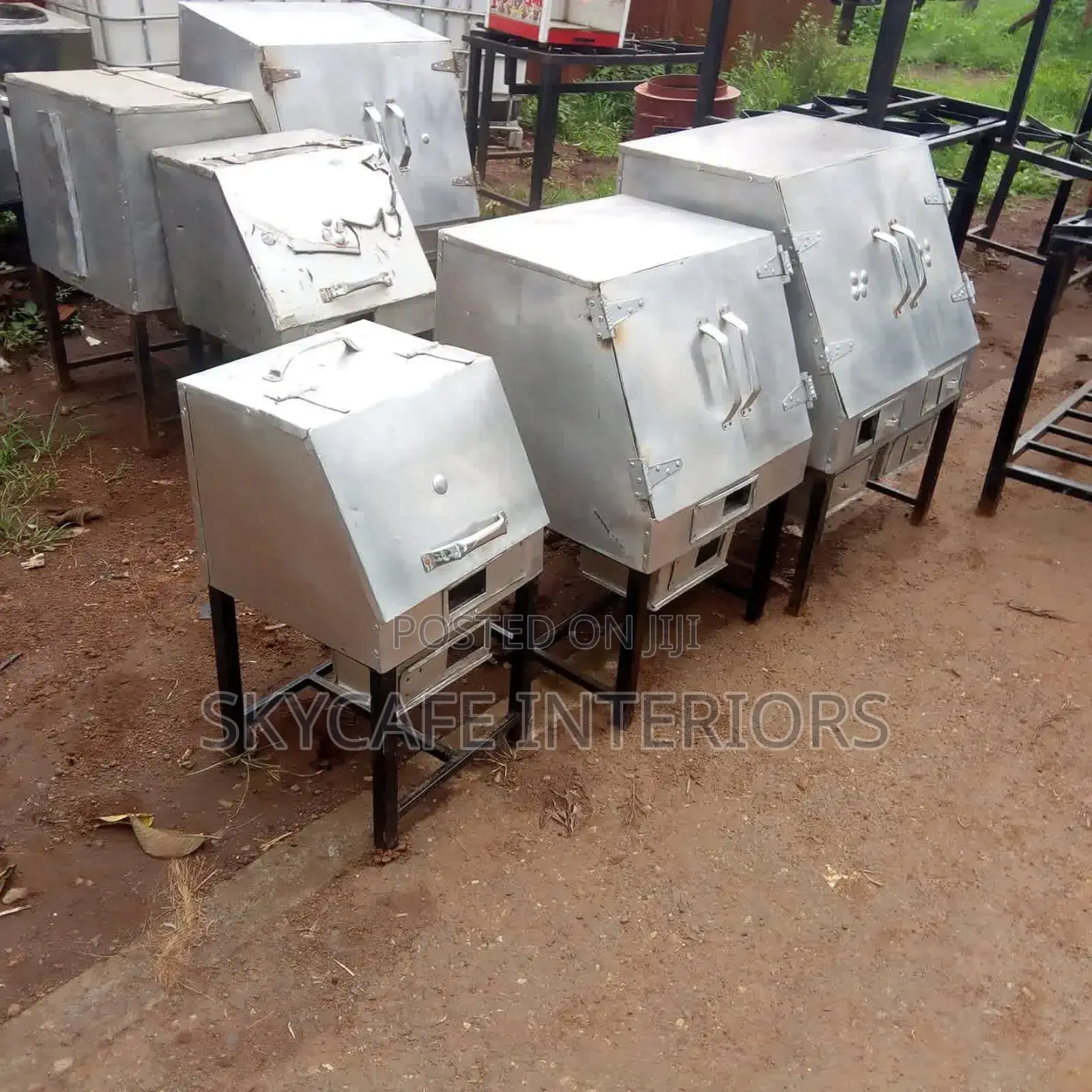Galvanized Steel Charcoal Oven
