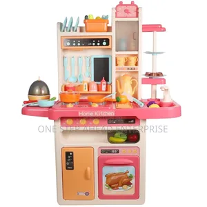 Furnished Kids Kitchen Set With 73 Items