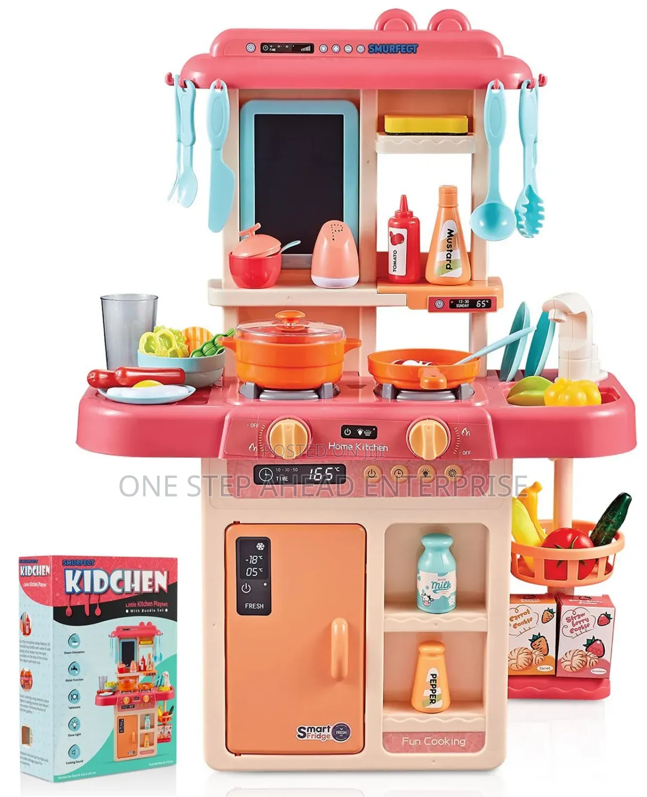 Elegant Kids Brandnew Kitchen Set With 73 Pieces