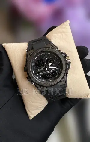 Black Rubber Strap Casio G-Shock Watch,