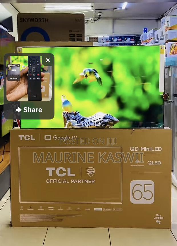 TCL 65” C6k Premium Qd-Miniled Google Uhd - thumbnail 2