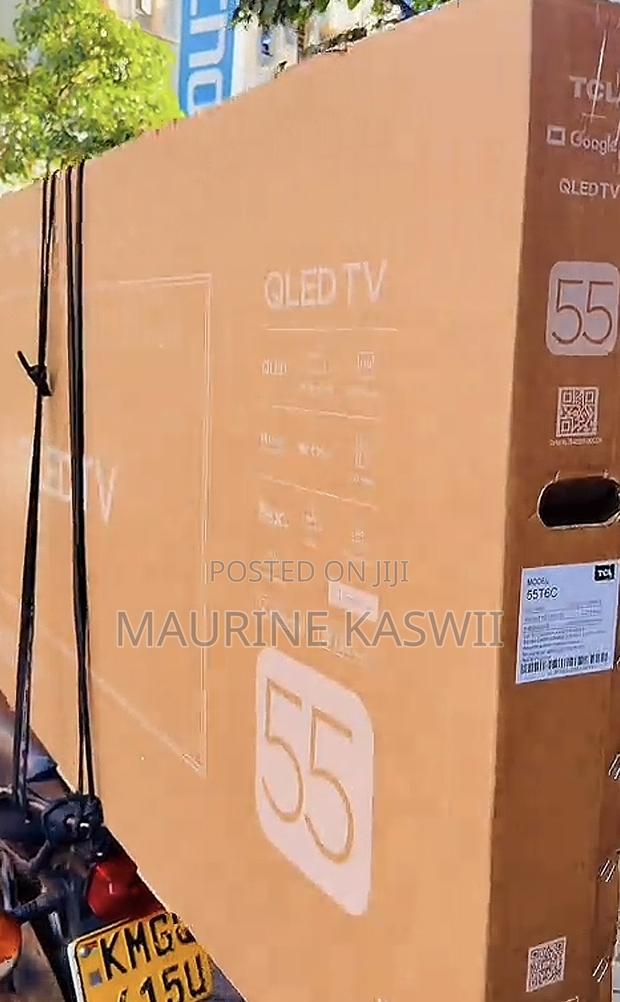 TCL 55” 55t6c Qled Google Frameless - main view