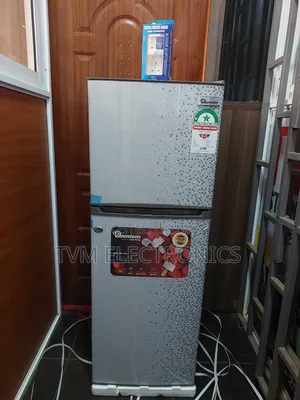 Ramtons 128 Liters Double Door Direct Cool Fridge, Mar Silver Rf/171