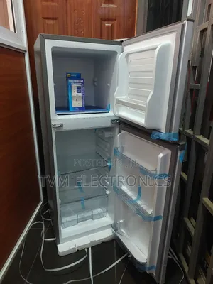 Ramtons 128 Liters Double Door Direct Cool Fridge, Mar Silver Rf/171