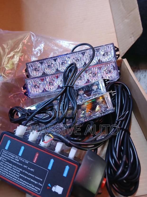 Buy Red,Blue Vip Grill Lights/ 4 Pcs Vip Grill Lights
