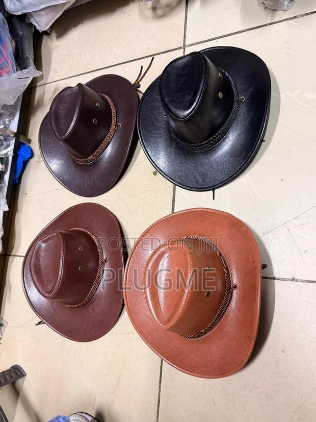 Leather Unisex Cowboy Hats Adult/CBC/Cbe Sizes