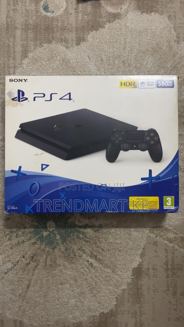 Ps4 Slim Console(1 Controller All Accessories) With Box - main view