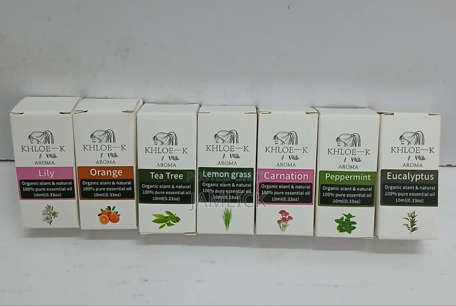 5 in 1 Flavors Essential Oils –Bz