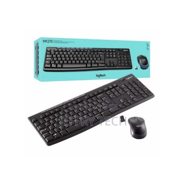Logitech Mk 270 Wireless Keyboard and Mouse Combo