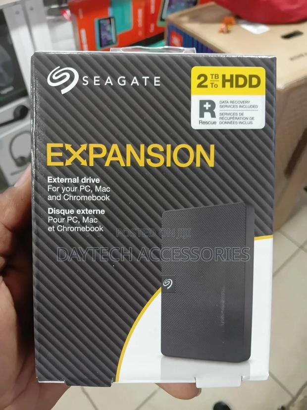 Seagate - Expansion 2tb External Usb 3.0 Portable Hard Drive - main view