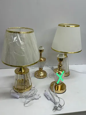 Crystal Luxury Lamp Table - Bz