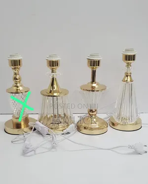 Crystal Luxury Lamp Table - Bz