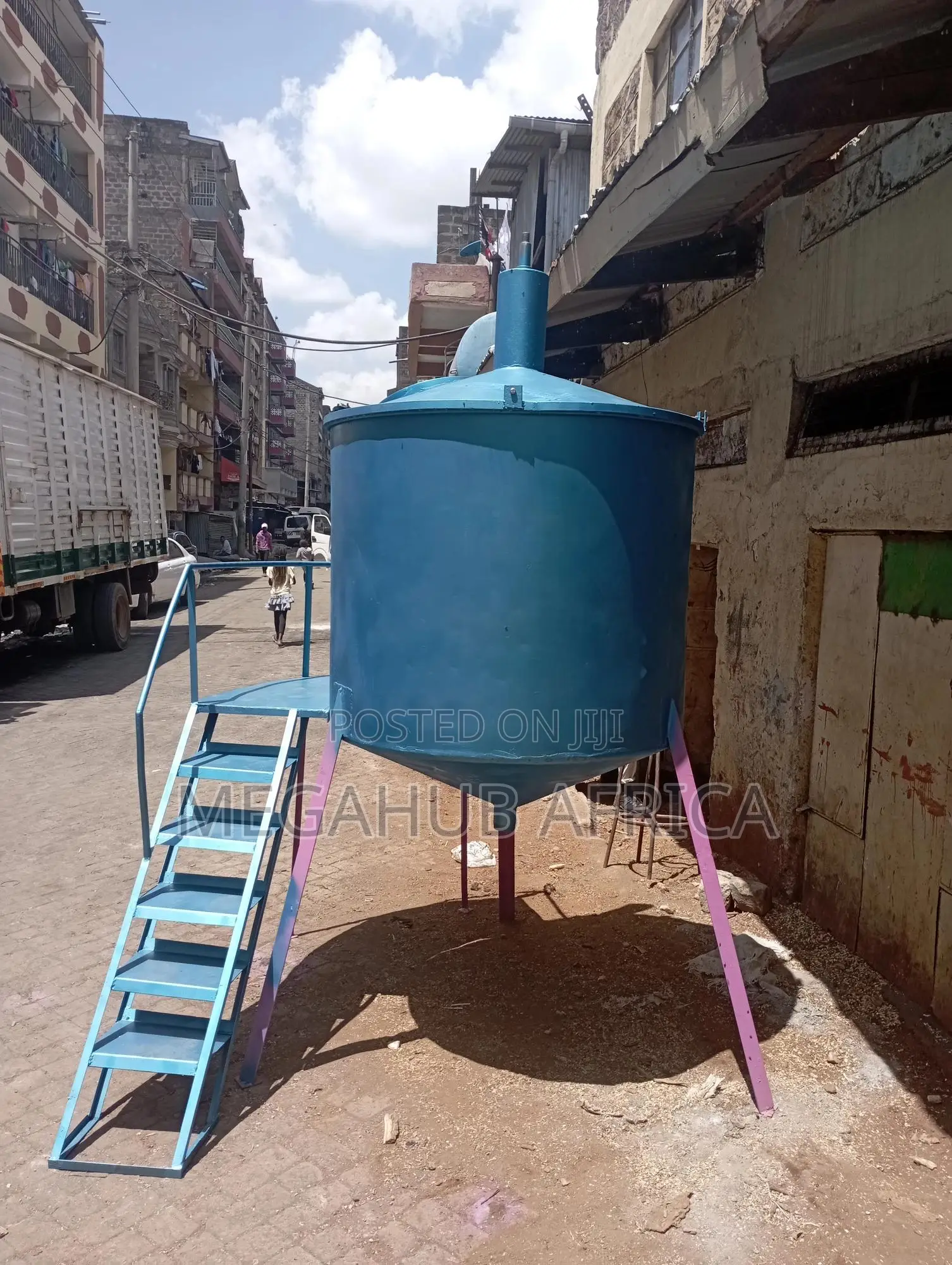 1000-Liter Bar Soap Reagents Mixer / Soap Crutcher Tank
