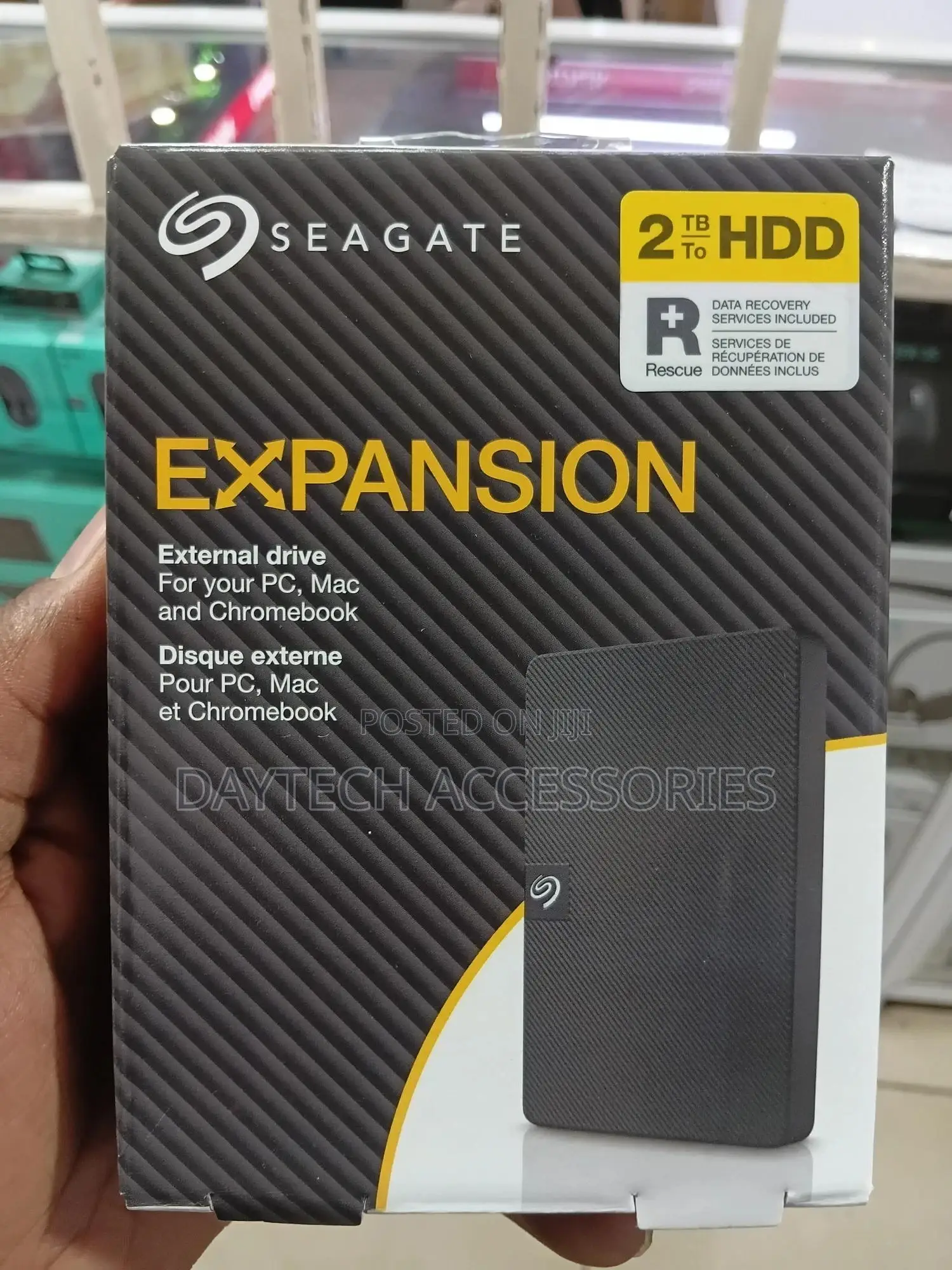 Seagate Expansion External Hard Drive Disk 2tb