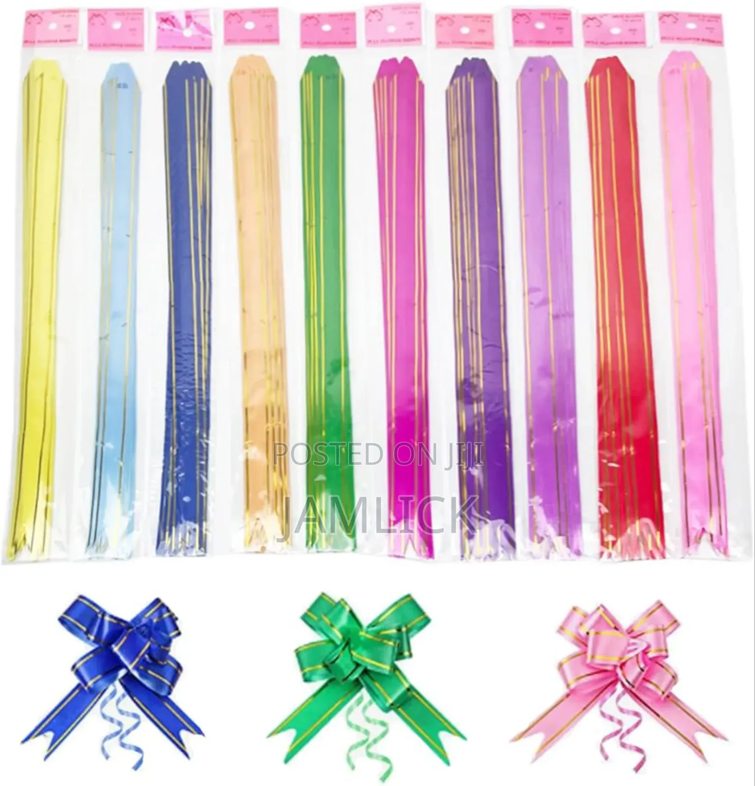 10pcs Gift Ribbon / Pull-Up –Jy
