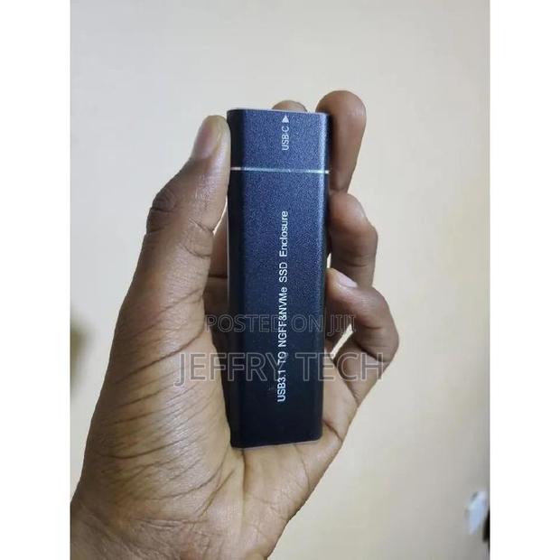 M.2 Nvme + M.2 NGFF Sata SSD to Usb Type-C 3.1/3.0 High-Speed Externa - thumbnail 3