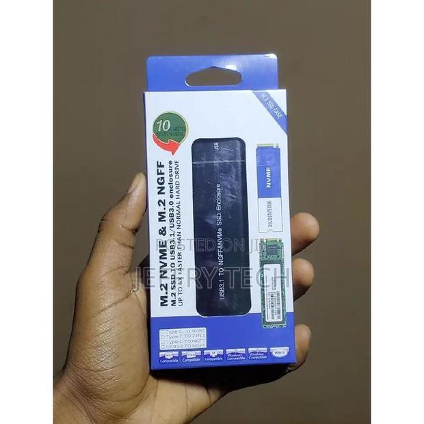 M.2 Nvme + M.2 NGFF Sata SSD to Usb Type-C 3.1/3.0 High-Speed Externa - thumbnail 8
