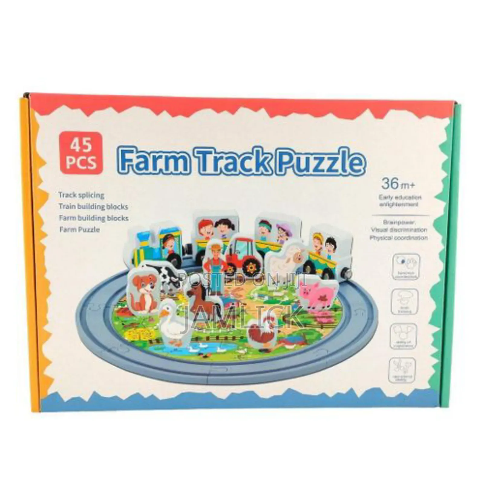 Farm Track Puzzle - Jy