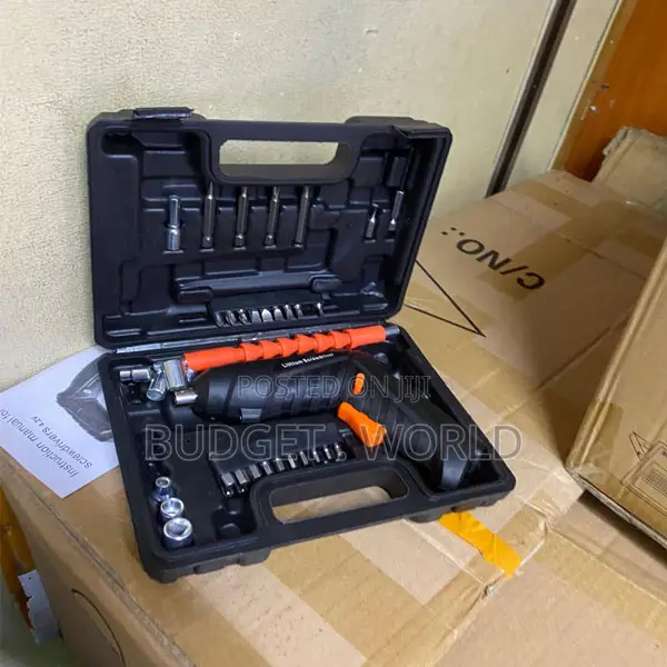 Compact 48pcs Cordless Electric Screwdriver Kit