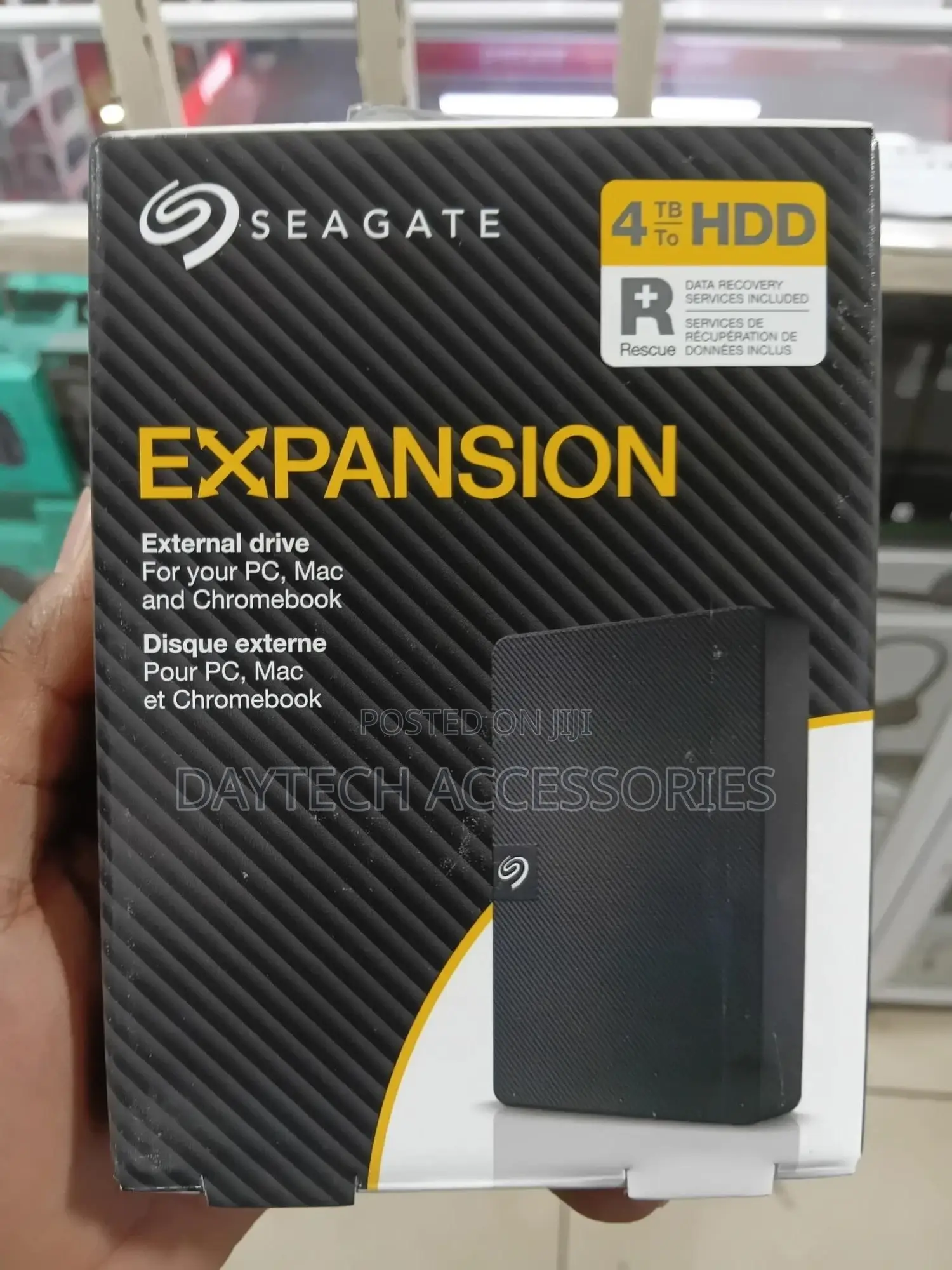 This Is A Seagate Expansion 4tb External Hard Drive.