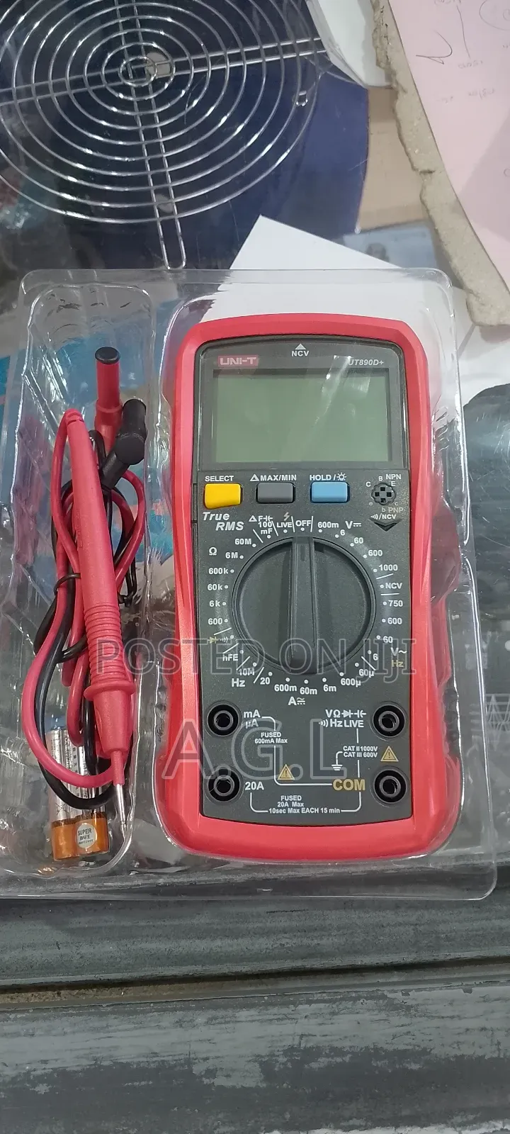Ut890d+ Digital Multimeter Ac/Dc Voltage