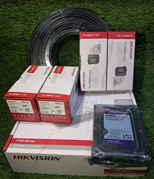 Hikvision 4 Channel Security Bundle With HDD