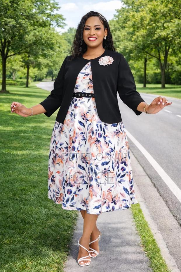 Circular Dress Comes With a Belt - thumbnail 6