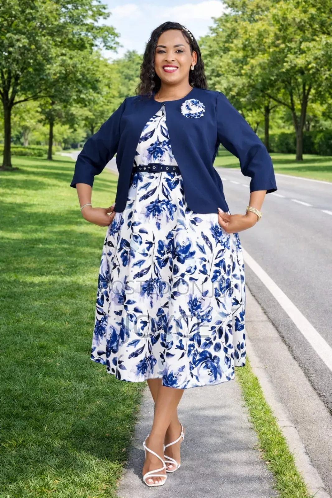Circular Dress Comes With a Belt