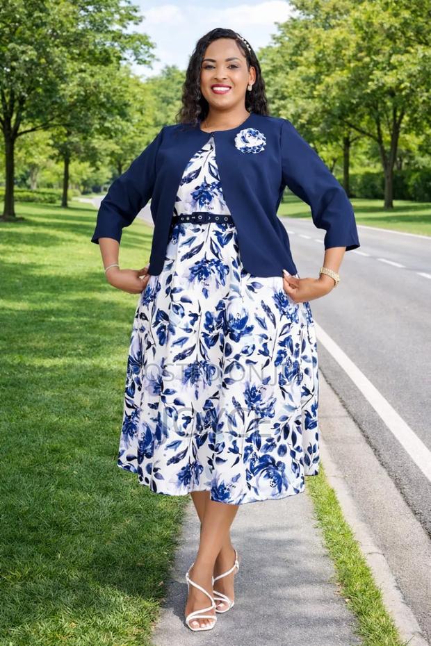 Circular Dress Comes With a Belt - thumbnail 7