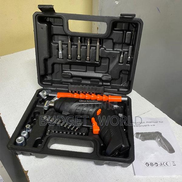 48pcs Compact Rechargeable Screw Tool Set