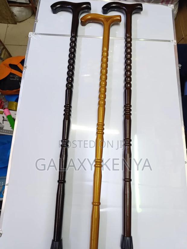 Mahogany Wooden Walking Sticks - thumbnail 2