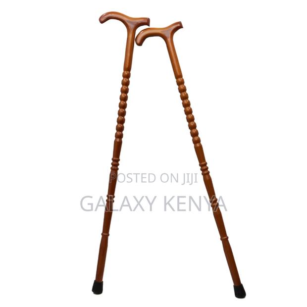 Mahogany Wooden Walking Sticks - thumbnail 3