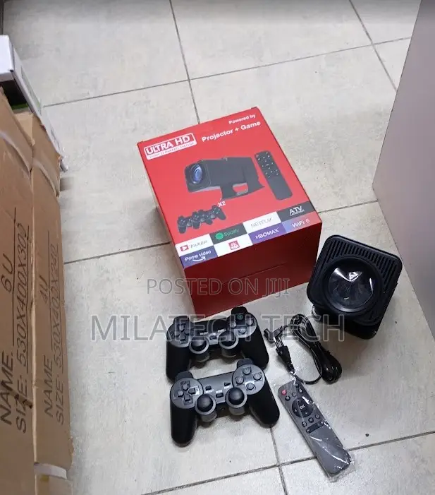 Hy300 Portable Smart Wifi Gaming Projector - Game Projectors