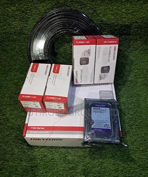 Hikvision 4ch Security Kit With Wiring and Power - thumbnail 2