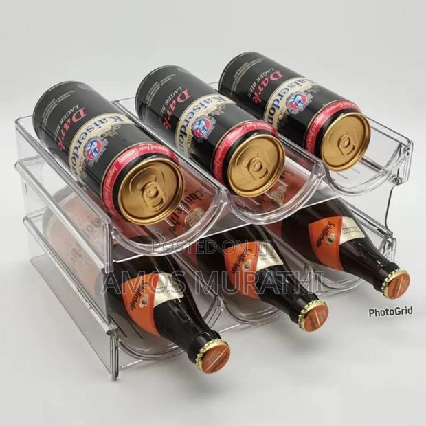 *Triple Stackable Wine Bottle Rack Glass Holder / Bottle Holder* - main view