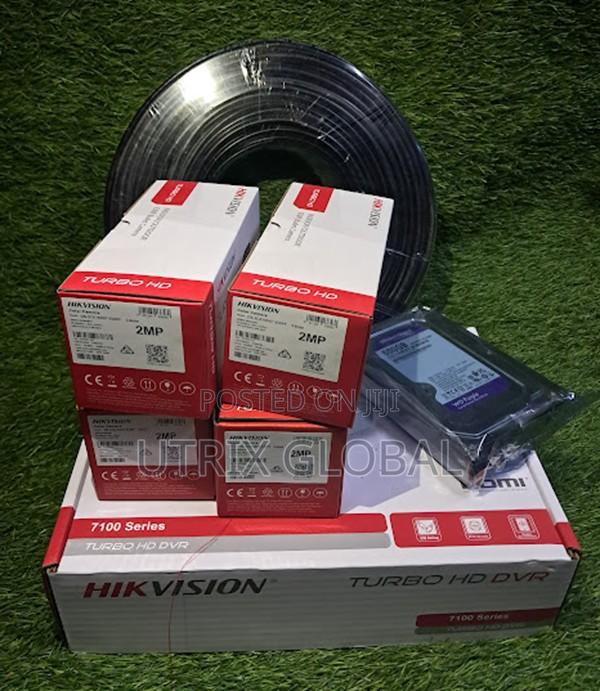 Hikvision 4 Channel Security Kit With Hdd And Cables