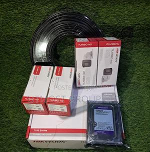 Hikvision 4 Camera DVR Kit With Surveillance Hard Drive - thumbnail 2