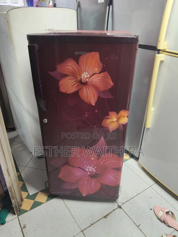 Very Clean and Neat Intex Red-Maroon Single Door Fridge - thumbnail 3