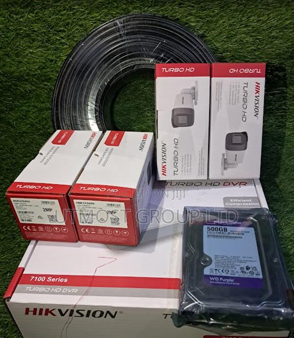 Hikvision 4ch Complete Security System With Cameras - main view