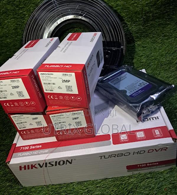 Hikvision Complete 4ch Cctv Kit With All Accessories