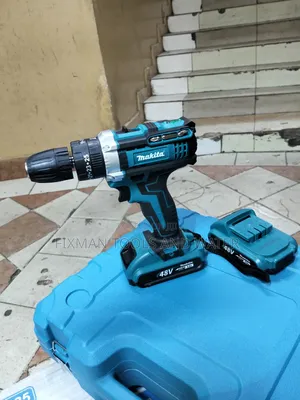 Makita Heavy Duty Cordless Drill Hummer 2 Battery 48 Volts Set