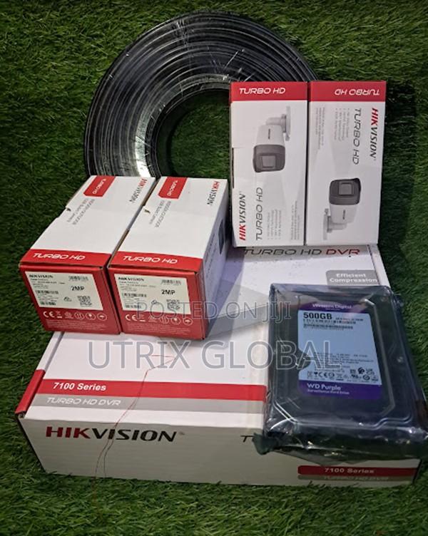 Hikvision 4 Channel Dvr Kit With Surveillance Hard Drive