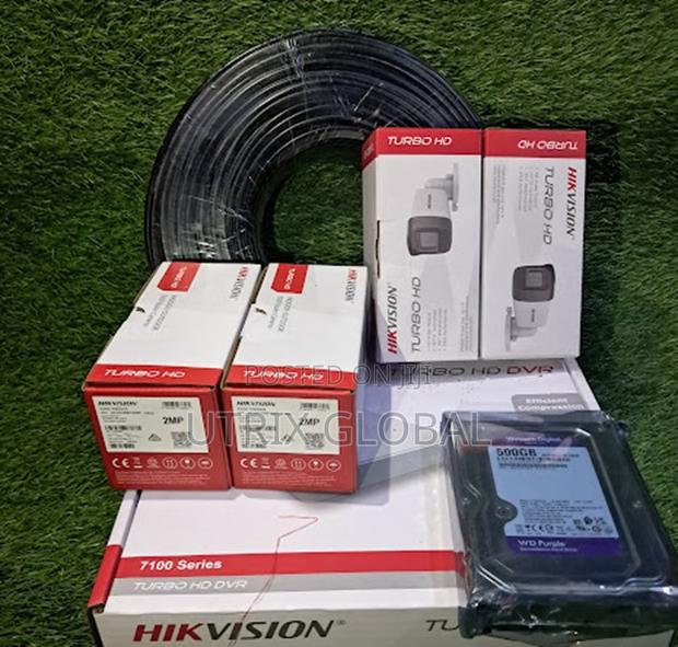 Hikvision 4ch Security Camera Kit Ready For Install