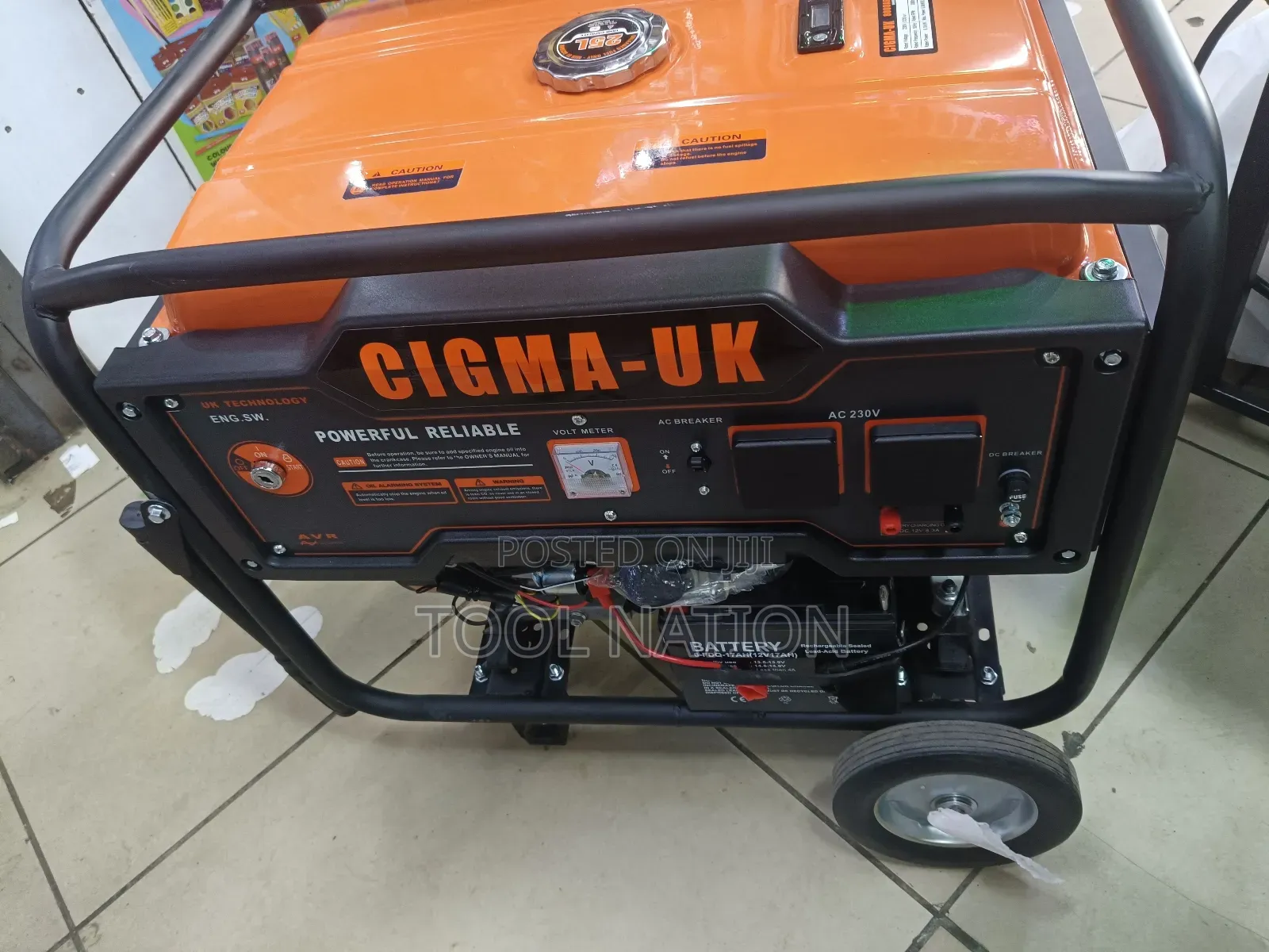 Silent Petrol Generator 10kva