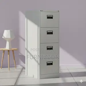 Strong Metallic 4 Drawer Cabinet