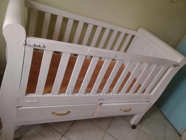 Wooden Baby Cot for Sale - thumbnail 2